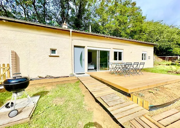 Вилла 2 Maisons - Le Tranquille - Jardin - Terrasse - Bbq Ле-Ман